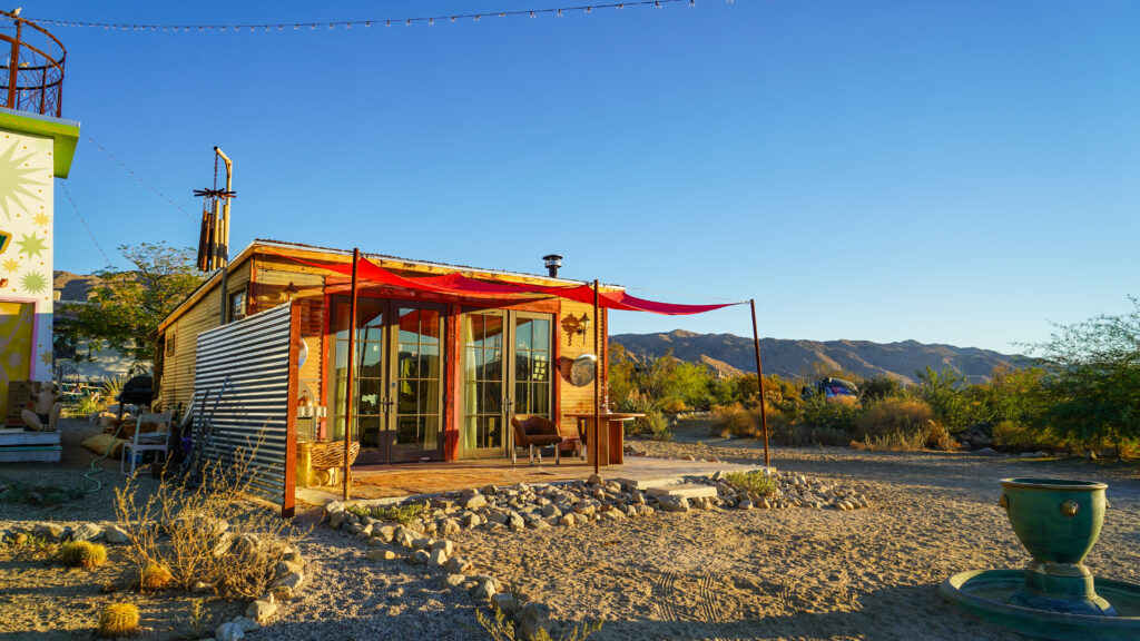 From Kaleidoscope Desert Air BnB in Joshua Tree / Morongo Valley